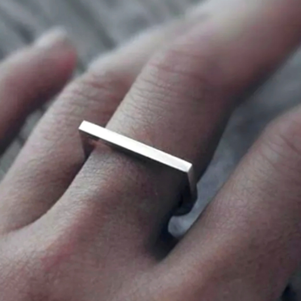 Stainless Steel Simple ring - Picture 1 of 12